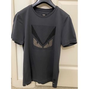 Fendi Monster Crystal Rhinestone Tee NEVER WORN